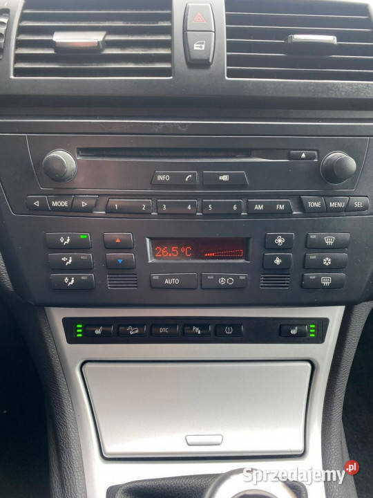 BMW X3 4x4 podgrz fotele multifunkcja czarny