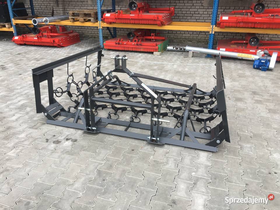 a łąkowopolowa 6m 4ka brona polowa palcowa nieuszkodzony Ostrów Lubelski