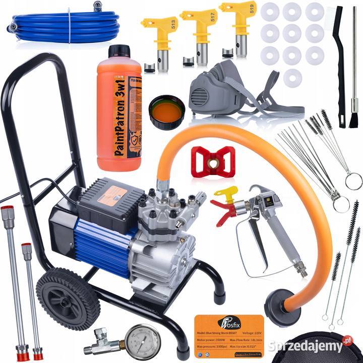 Agregat Malarski Rosfix Blue Strong Storm 990 Ludźmierz