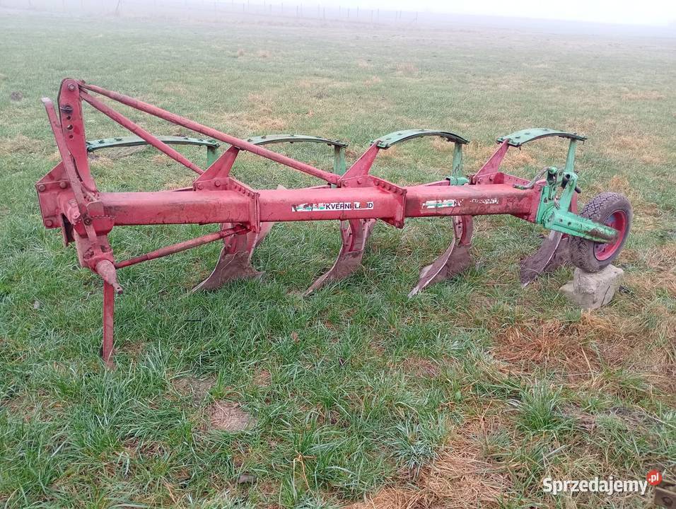 Sprzedam pług 4 skibowy kverneland Suchodół Włościański