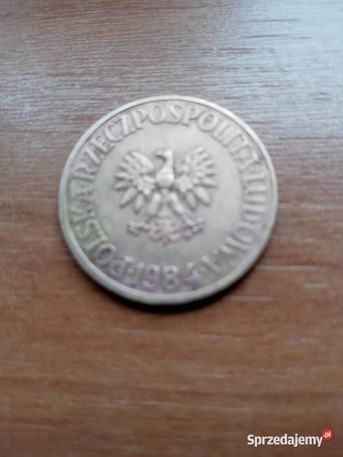 Moneta 5 zl1984r Skoczów