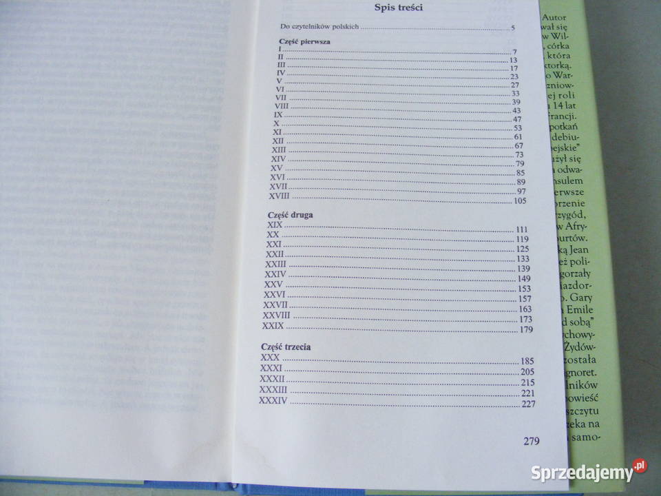 Imię Róży Eco Obietnica poranka Utracona cześć Rok wydania 1999