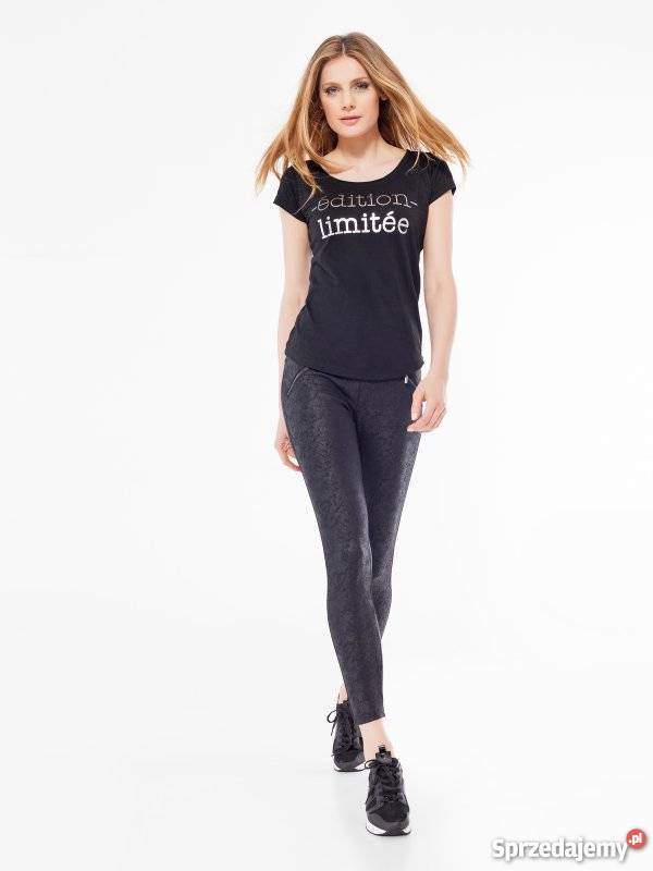 Świetny tshirt z napisem Top Secret czarny Olkusz