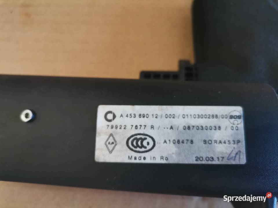 SMART FORTWO III CABRIO ROLETA BAGAŻNIKA lubuskie Bieleń