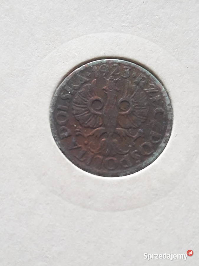 5 Groszy 1923 r 3 rzadkie ładne Numizmatyka Kolekcje Konin sprzedam