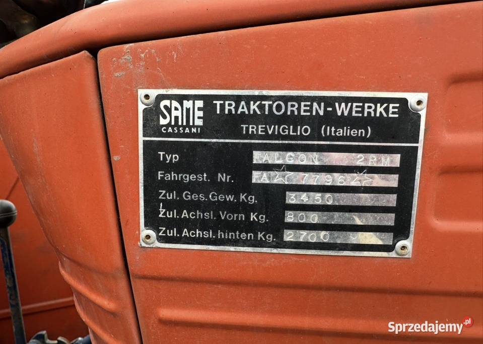 Ciągnik same falcon świętokrzyskie Łachów