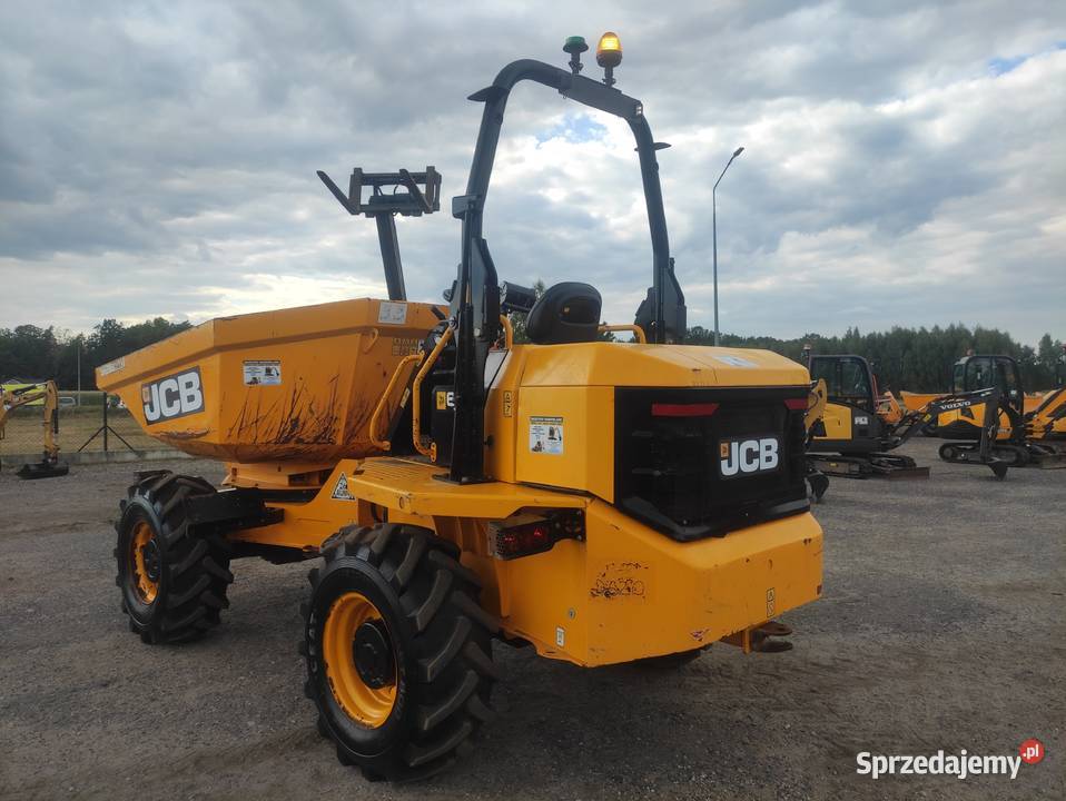 JCB 6 ST wozidło 6 ton obrotowe 2018r przednia lubelskie Ryżki