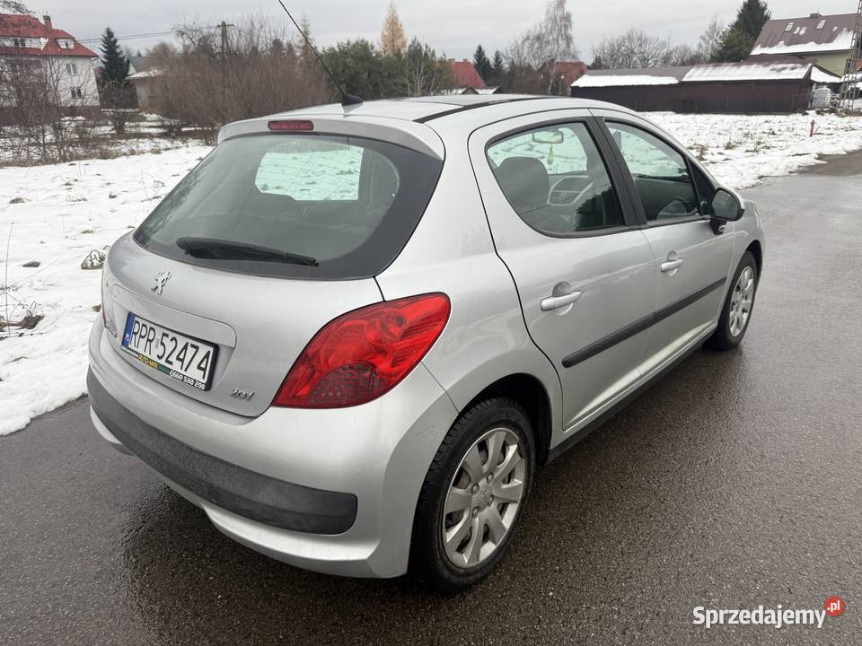 Peugeot 207 14 8V MPI LPG Sekwencja 5 drzwi podkarpackie Przemyśl