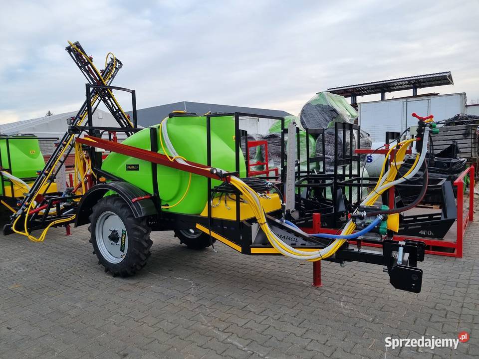 Opryskiwacz na kołach 1200l ciągniony Demarol Opryskiwacze Aleksandrów Kujawski