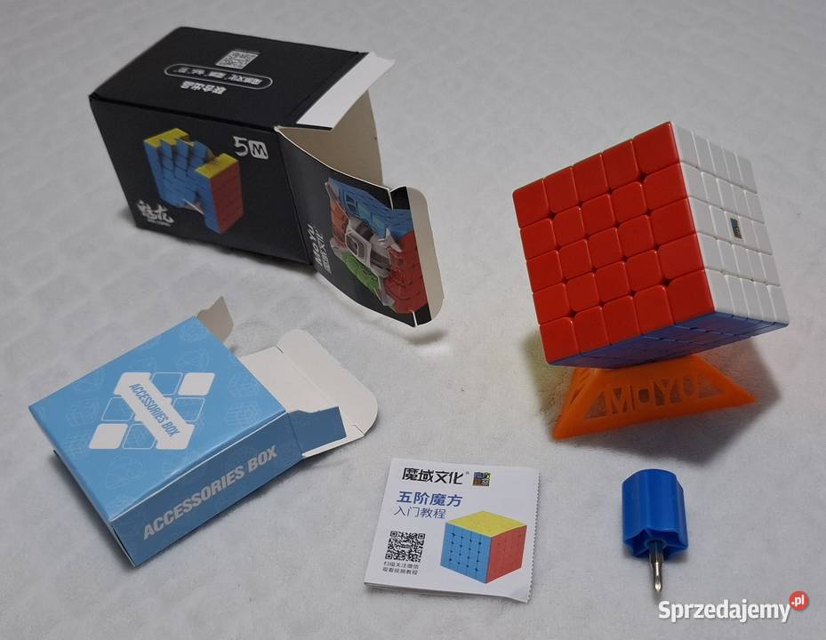 5x5x5 układanka kostka logiczna z podstawką Moyu Czeladź