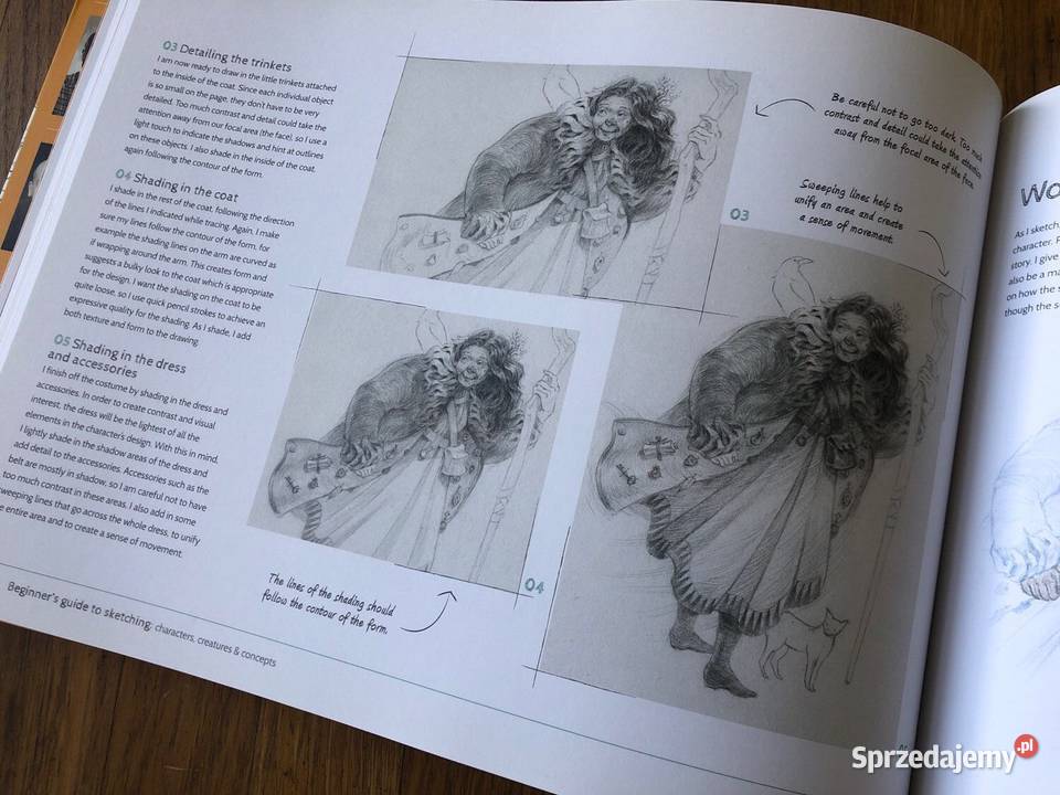 Beginners Guide to Sketching Characters Poradniki, albumy i reportaże Szramowo