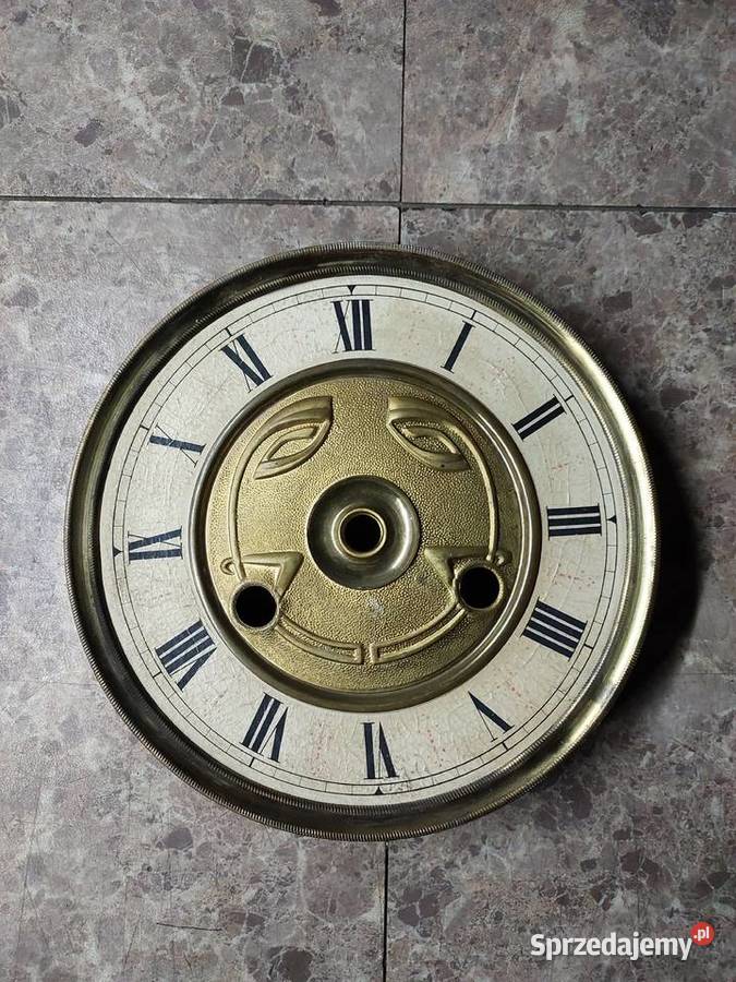 697 Tarcza starego zegara ściennego 145 56532 Tczew