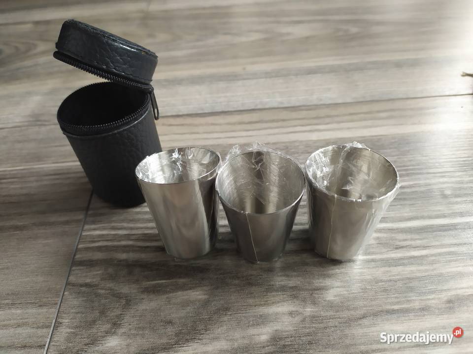 Kieliszki metalowe lubuskie sprzedam