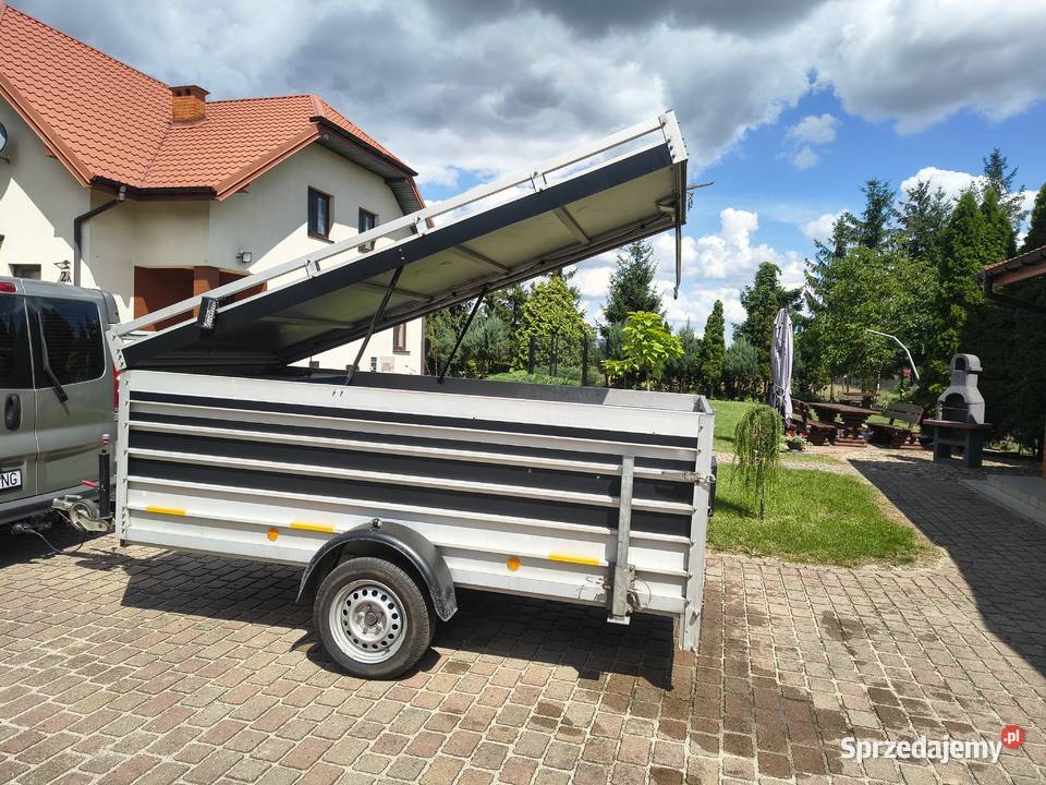 Przyczepka lekka aluminiowa 750 szczelna Płock