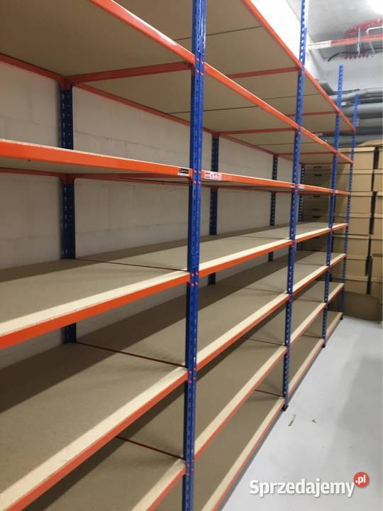 Regały magazynowe polkowe metalowe regał małopolskie