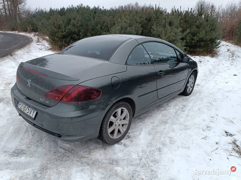 Peugeot 307 CC limitowana wersja JBL HDI