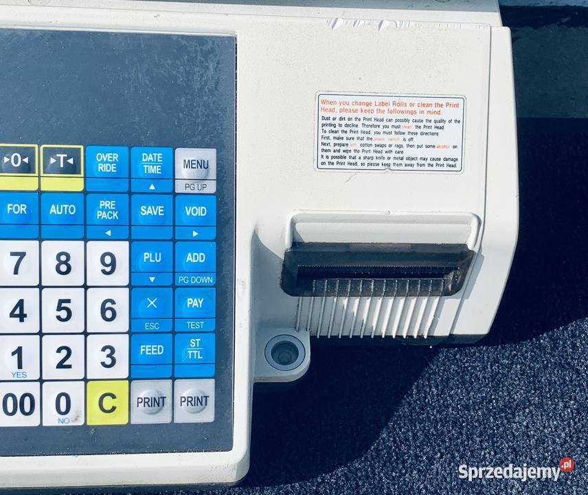 20 Waga etykietująca CAS CL500JCR Łódź sprzedam