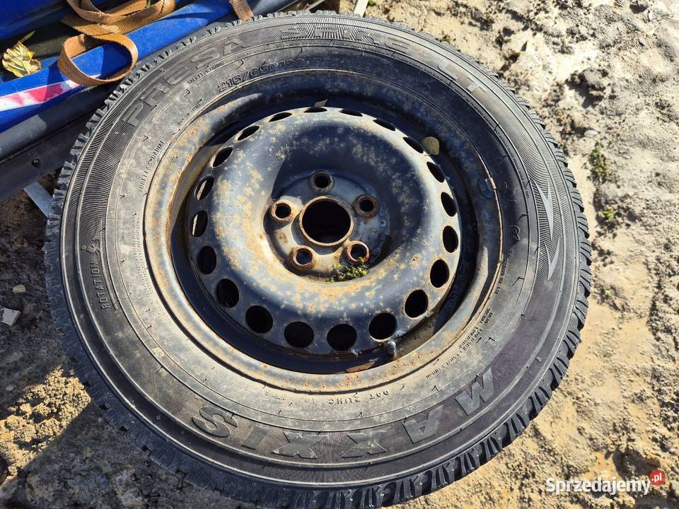 Koła zimowe Volkswagen T5 Maxxis 21565R16C Kęty