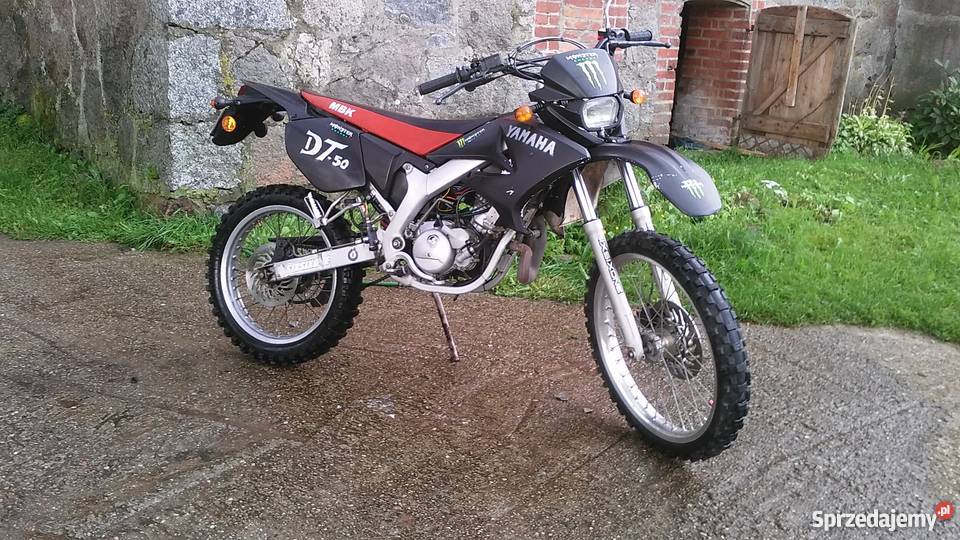 Yamaha DT 50 R zarejestrowana benzyna zachodniopomorskie Starowice