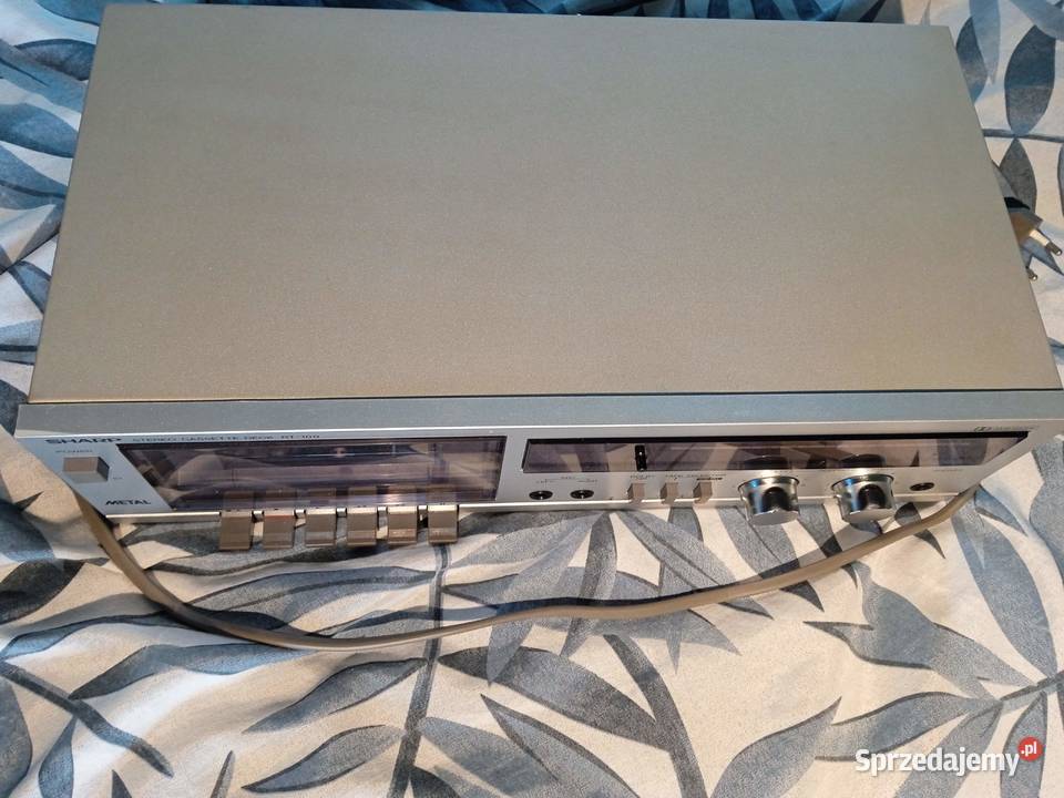 Magnetofon kasetowy Sharp RT100 Stereo Deck Stan