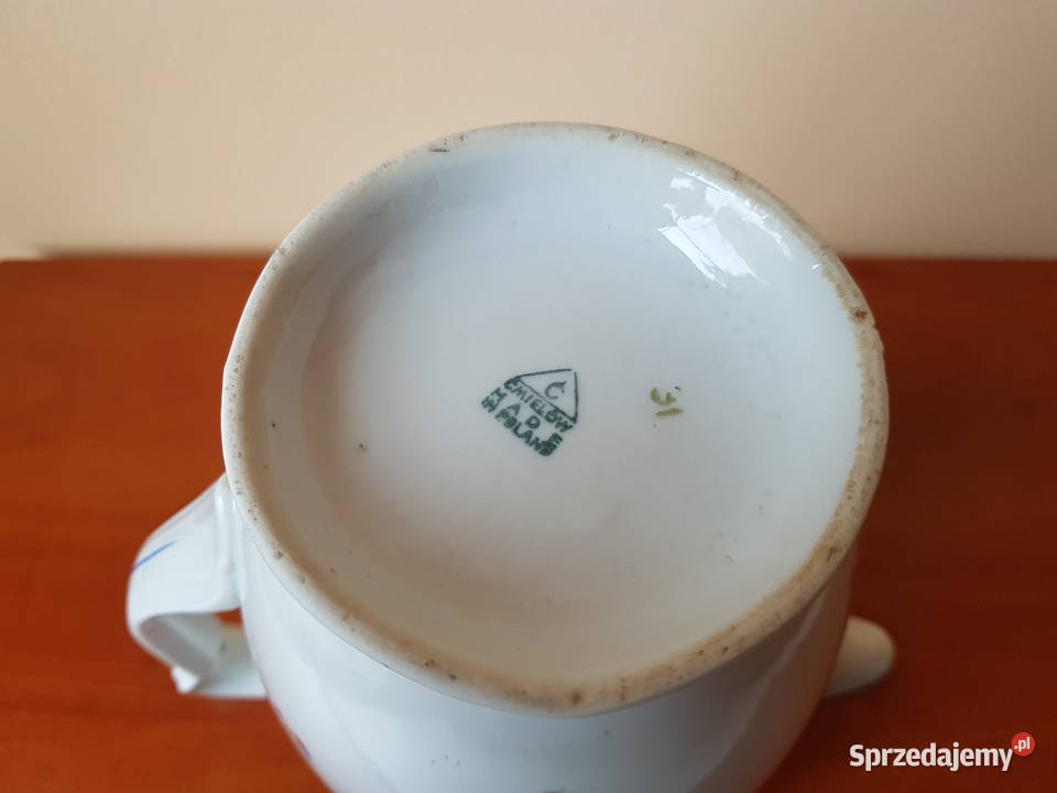 Sygnowany dzbanek ALEKSANDER Ćmielów stara Dąbrowa Górnicza