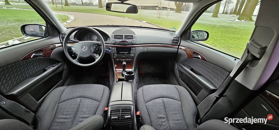 MercedesBenz w211 18 e200 163 LPG E klasa elektryczne szyby Klasa E Września sprzedam
