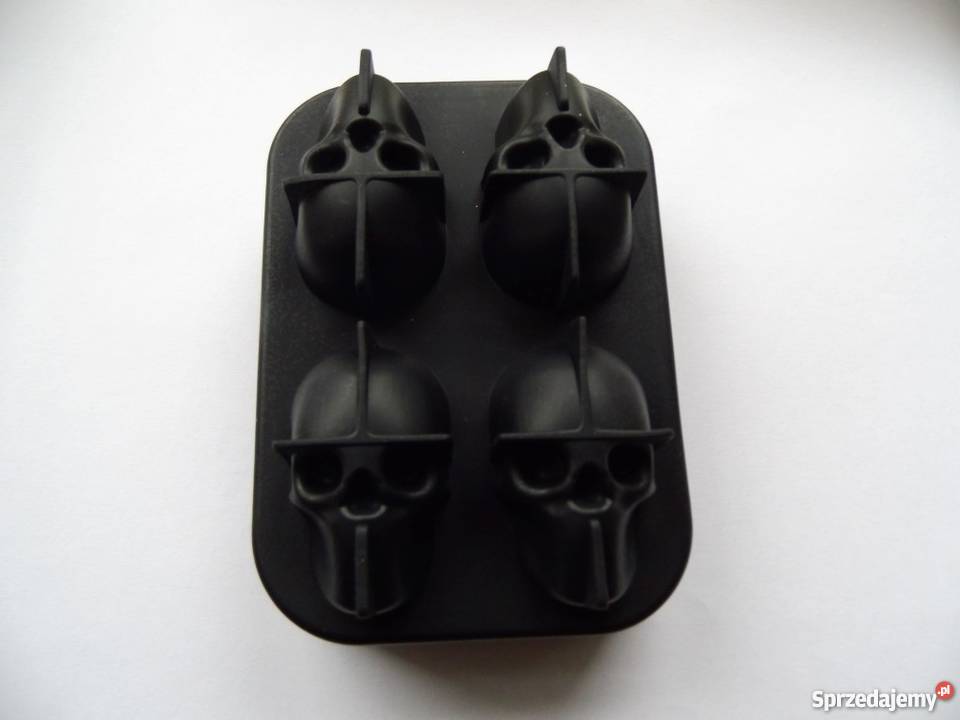 Czaszka Lód wformie czaszki Forma silikonowa 3D wielkopolskie Radzewice