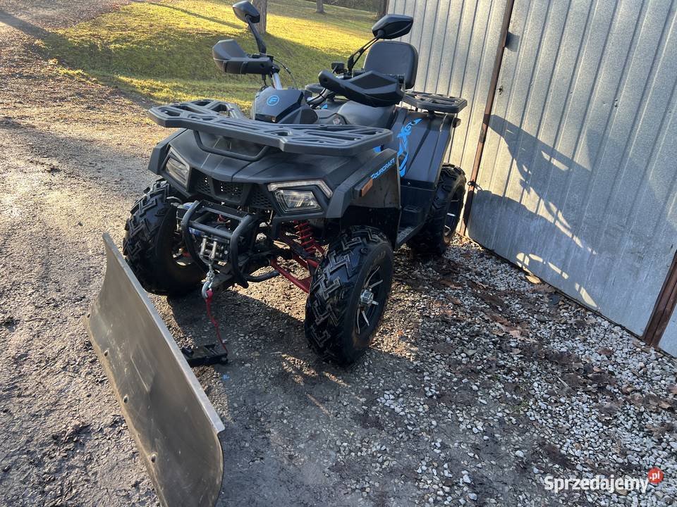 Quad Fourcraft 250 duży nowy z pługiem do śniegu małopolskie Oświęcim