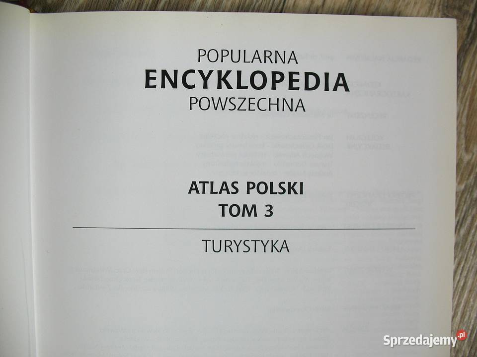 Popularna Encyklopedia Powszechna Atlas Polski 3 Siedlce