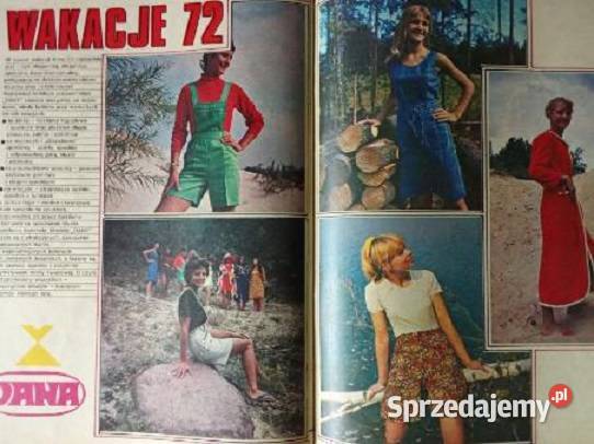 TY I JA miesięcznik 1972 010506 czasopisma moda Rok wydania 1972 Łódź