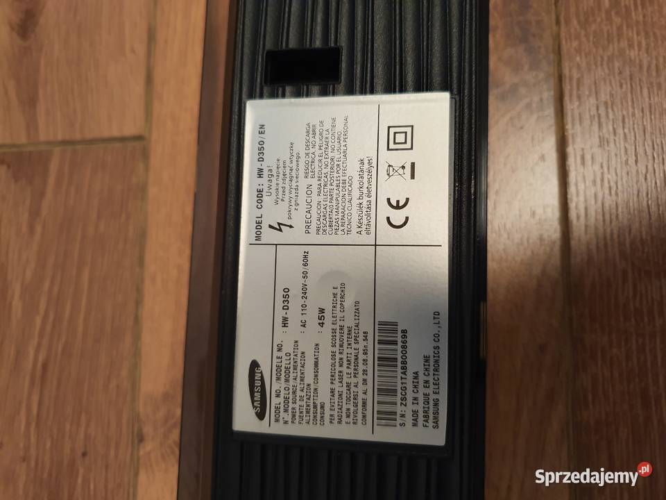 Głośnik Samsung HWD350 Soundbar stan