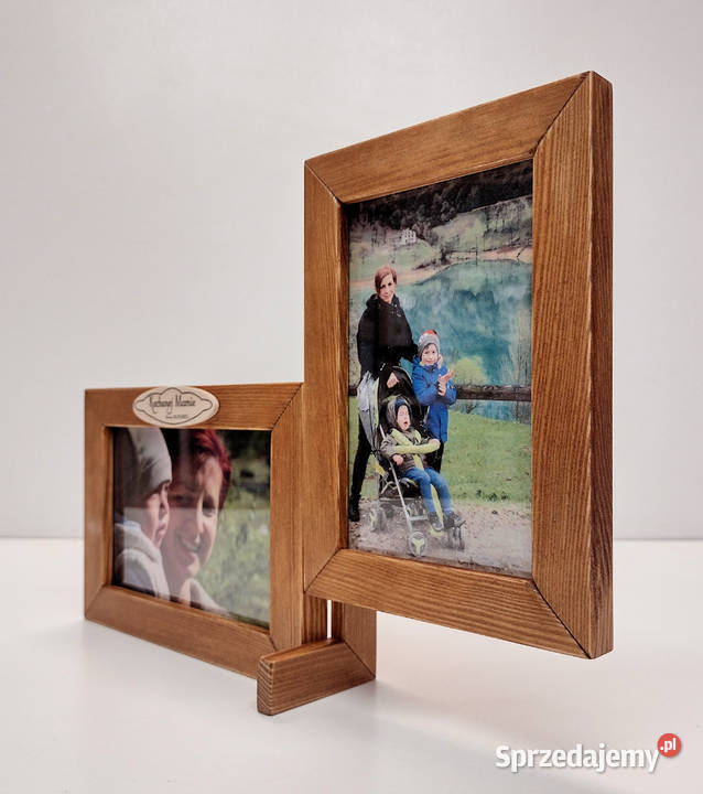 DZIEŃ MATKI Ramka Na Zdjęcia 10x15 DREWNO Napis Dekoracje i ozdoby pomorskie Gdynia