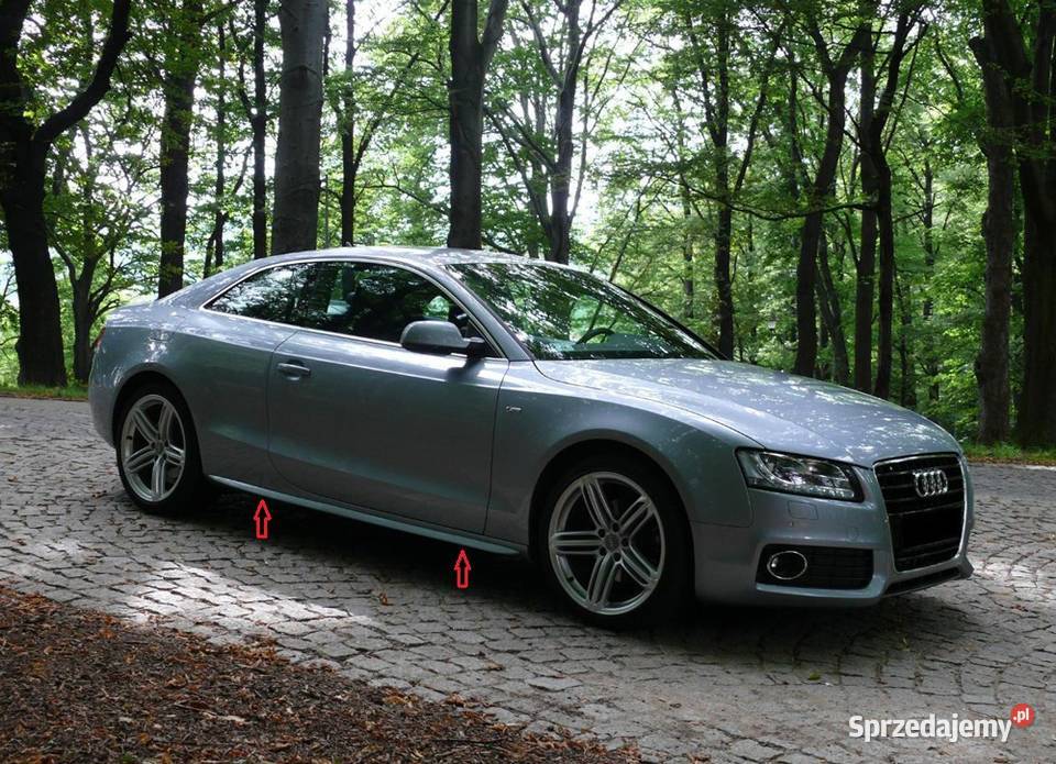 AUDI A5 8T COUPE S5 RS5 S LINE listwy progowe Aleksandrów Łódzki