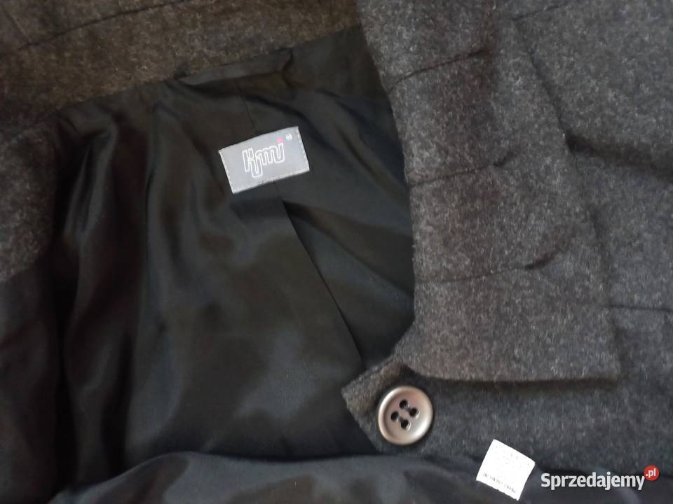 ŻAKIET szary Baskinka r 3840 ciepły NOWY szary/srebrny Białystok