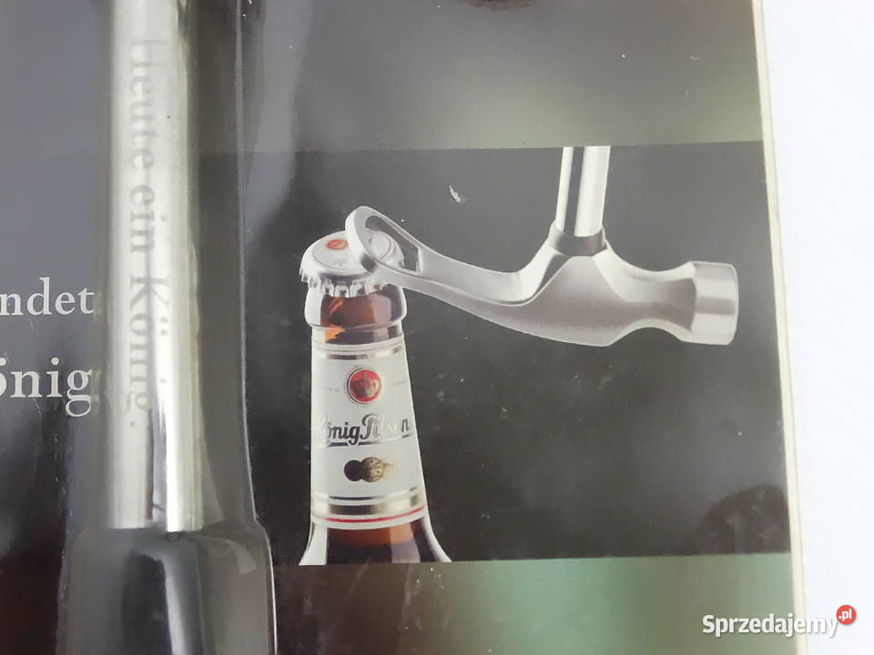 Młotek z otwieraczem do butelek Knig Pilsener Biłgoraj