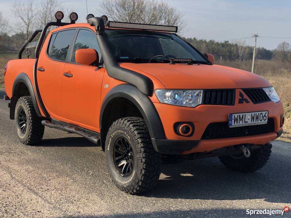 MITSUBISHI L 200 OFROAD 4X4 homologacja na ciężarowe Mława