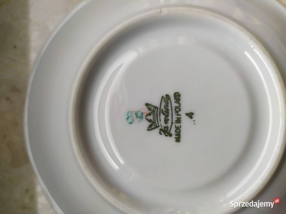 Serwis porcelanowy kawowy Karolina 4 z PRLu Kraków