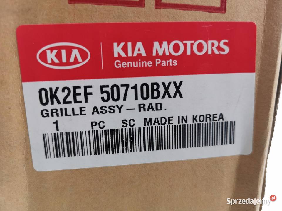 ATRAPA CHŁODNICY GRILL KIA CARENS 0206 LIFT ASO lubelskie sprzedam