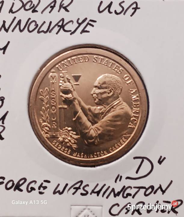 1 Dolar USA 2024 r Innowacje Missouri menDGeorg Konin