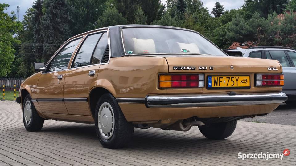 Opel Rekord E1 Berlina 20E 1979 Żółte tablice łódzkie Zgierz sprzedam