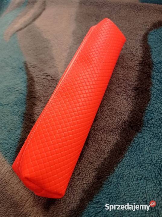 Pomarańczowy mini piórnik Sinsay podlaskie Hajnówka