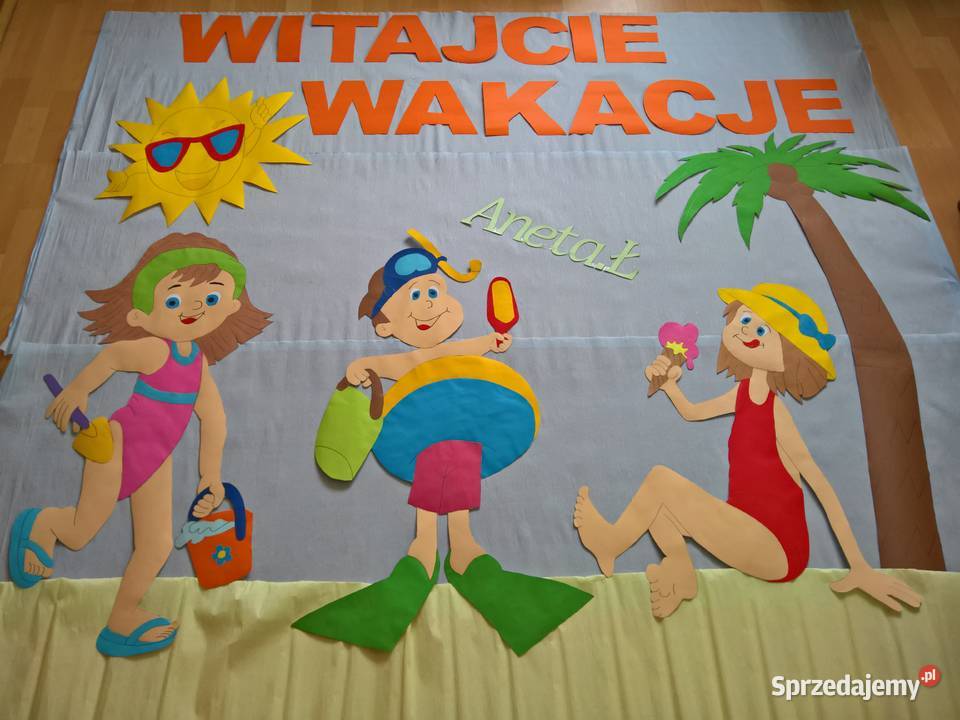 Dekoracje na Letnio Wakacyjne z brystolu 504 102 Garwolin sprzedam