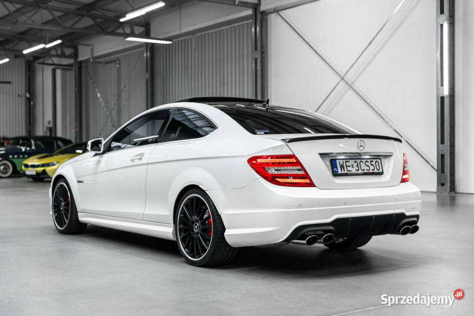 Mercedes C 63 AMG Coupe Performance 487 Japonia kamera cofania małopolskie Węgrzce