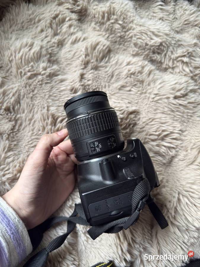 Nikon D3200 lustrzanka cyfrowa uszkodzony śląskie Sosnowiec sprzedam