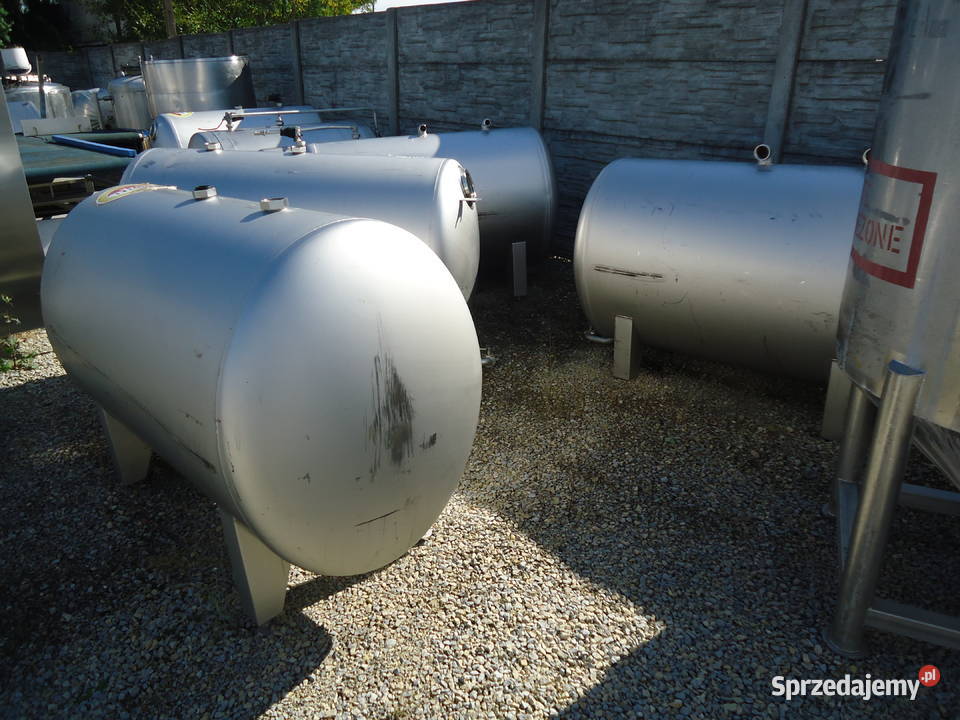 Bufor zzbiornik nierdzewny ko kwasiak 1000L opolskie Pludry