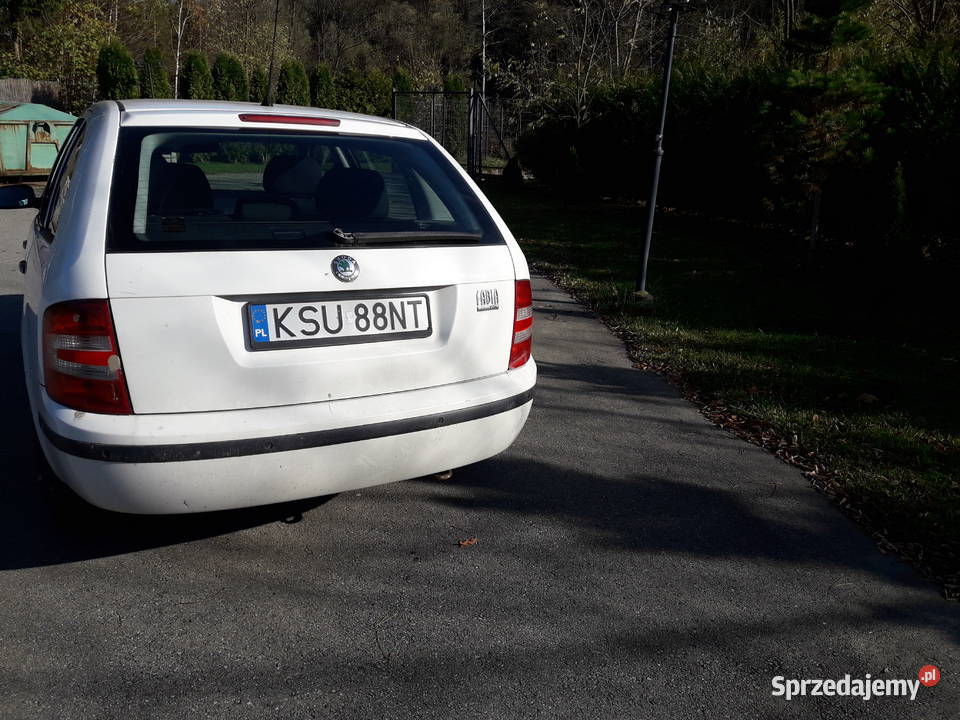 Samochód Skoda Fabia 2006r Combi biała Zarejestrowany w Polsce Białka sprzedam