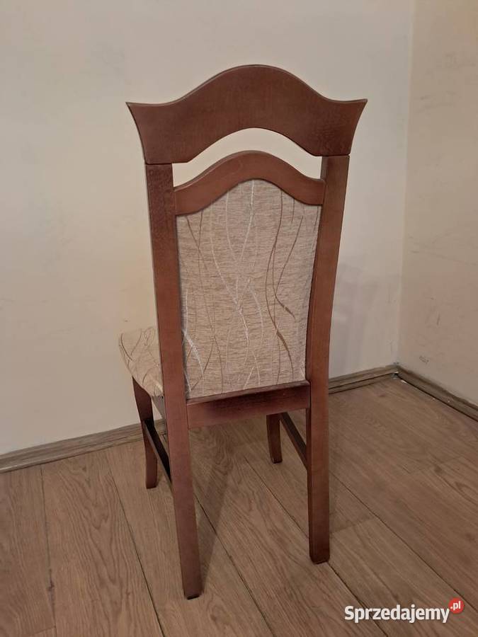 Krzesła drewniane z wysokim oparciem 2 do Dom i Ogród Kraków