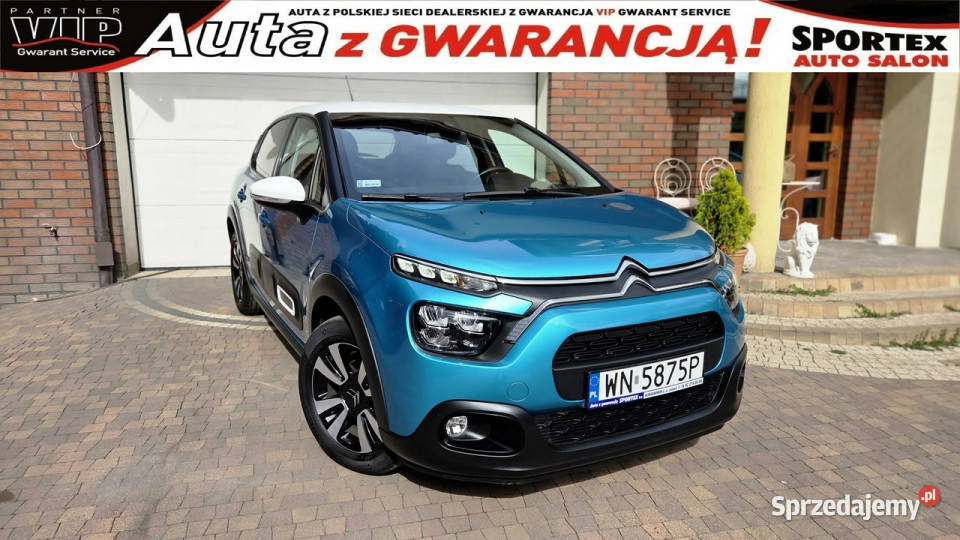 Citroen C3 SHINE Salon I włTempomatAndroidAuto centralny zamek Aleksandrów Łódzki sprzedam