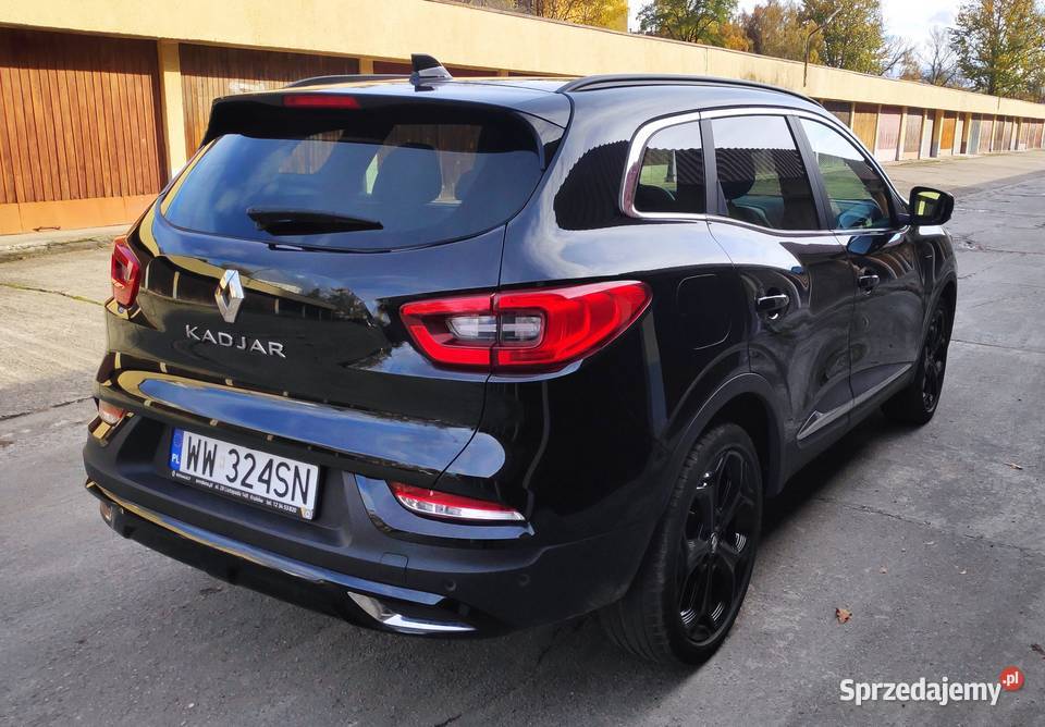Renault Kadjar 13 Black Edition 2021 czarny na benzyna Kraków