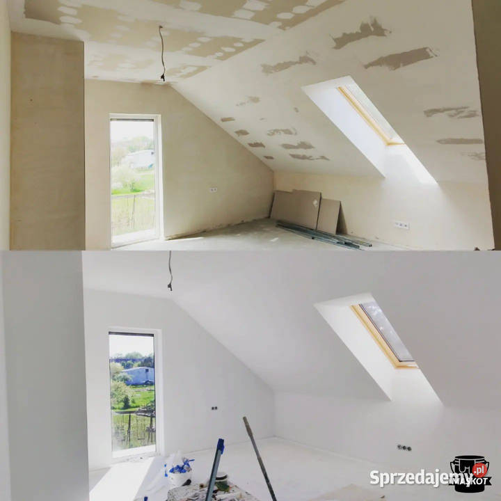 Usługi malarskie Wrocław Malowanie Gładź